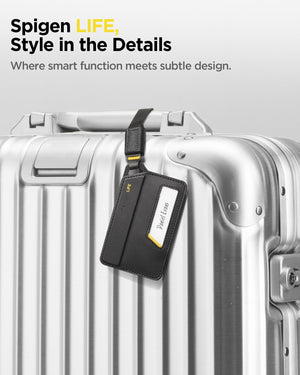 Spigen Life LF510 Magnetic Luggage Tag - Black - 1 Pack - image 2