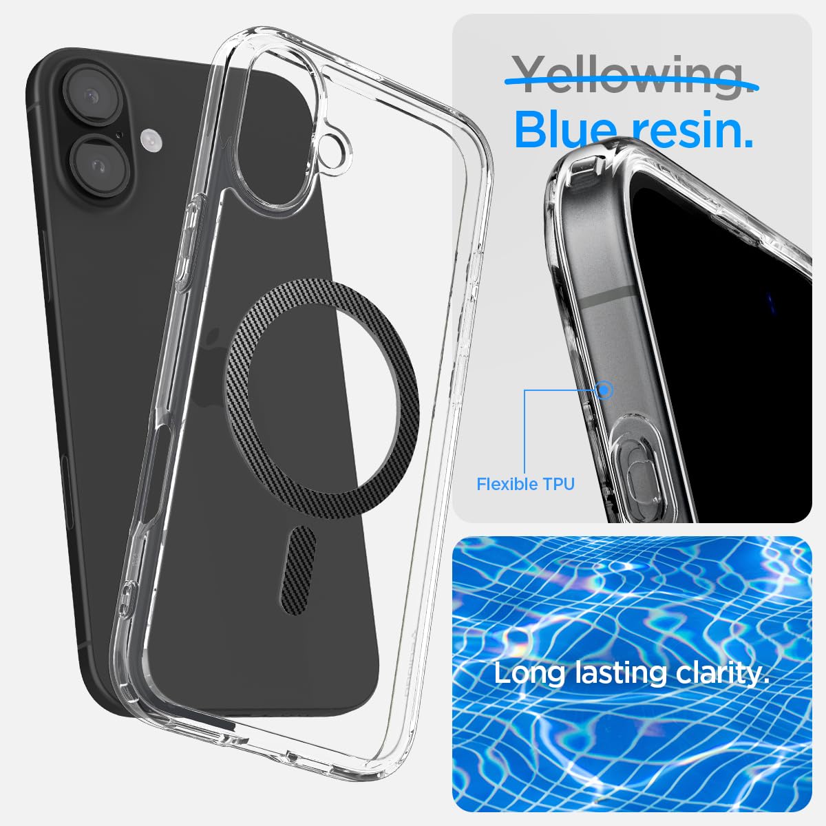 Spigen iPhone 16 Case – Ultra Hybrid (MagFit) – detail image 5