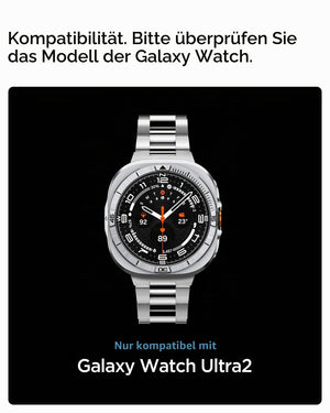 Spigen Galaxy Watch Ultra 2 47mm Bezel Case - Bezel Tune Pro - Silver - image 2