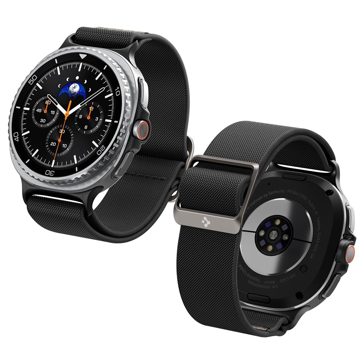 Spigen Galaxy Watch 8 Band - Lite Fit - Black - image 1