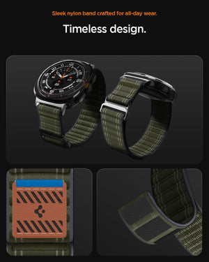 Spigen Galaxy Watch Ultra 2 & Ultra 47mm Band - WBF0 - Green - image 5