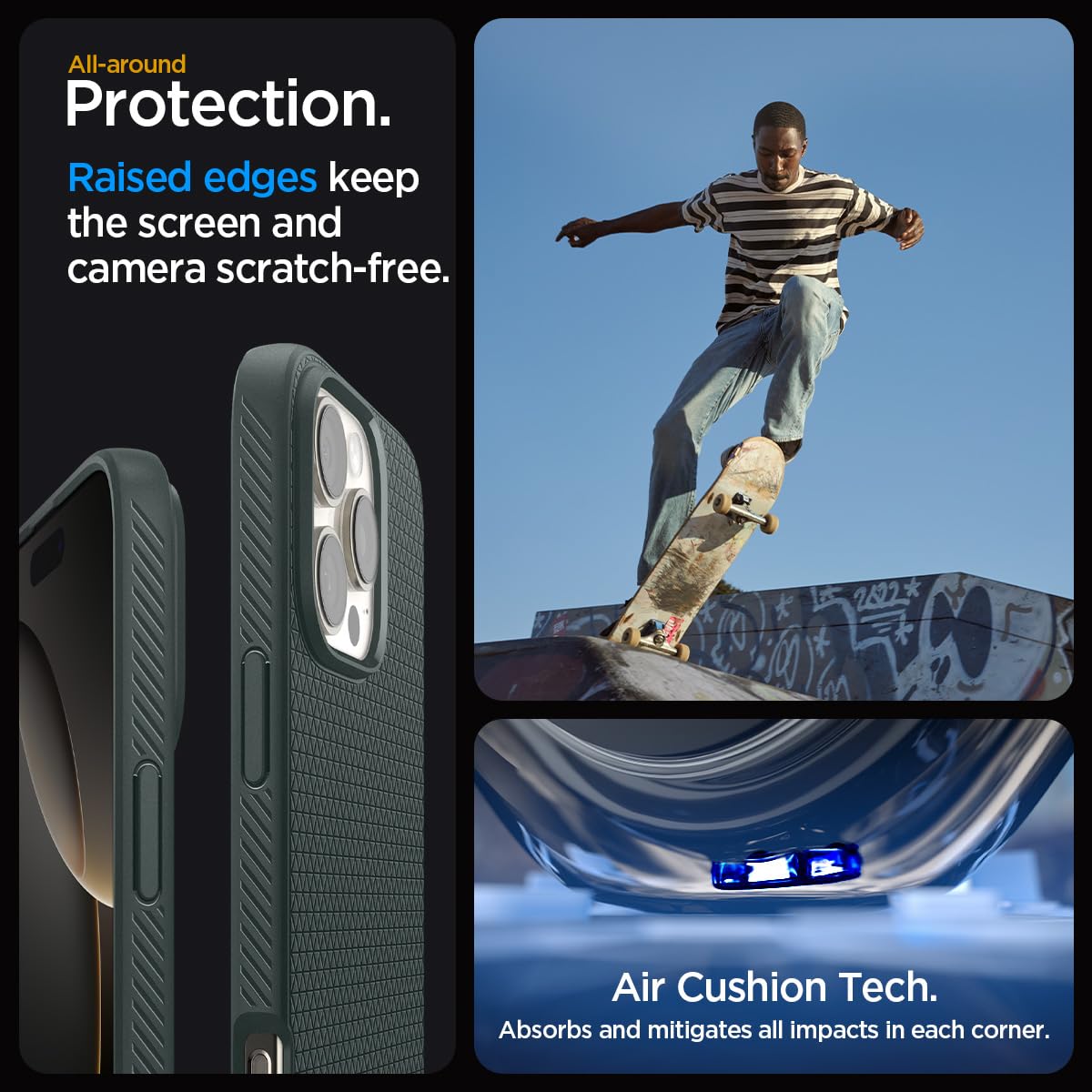 Spigen iPhone 16 Pro Case – Liquid Air – detail image 20