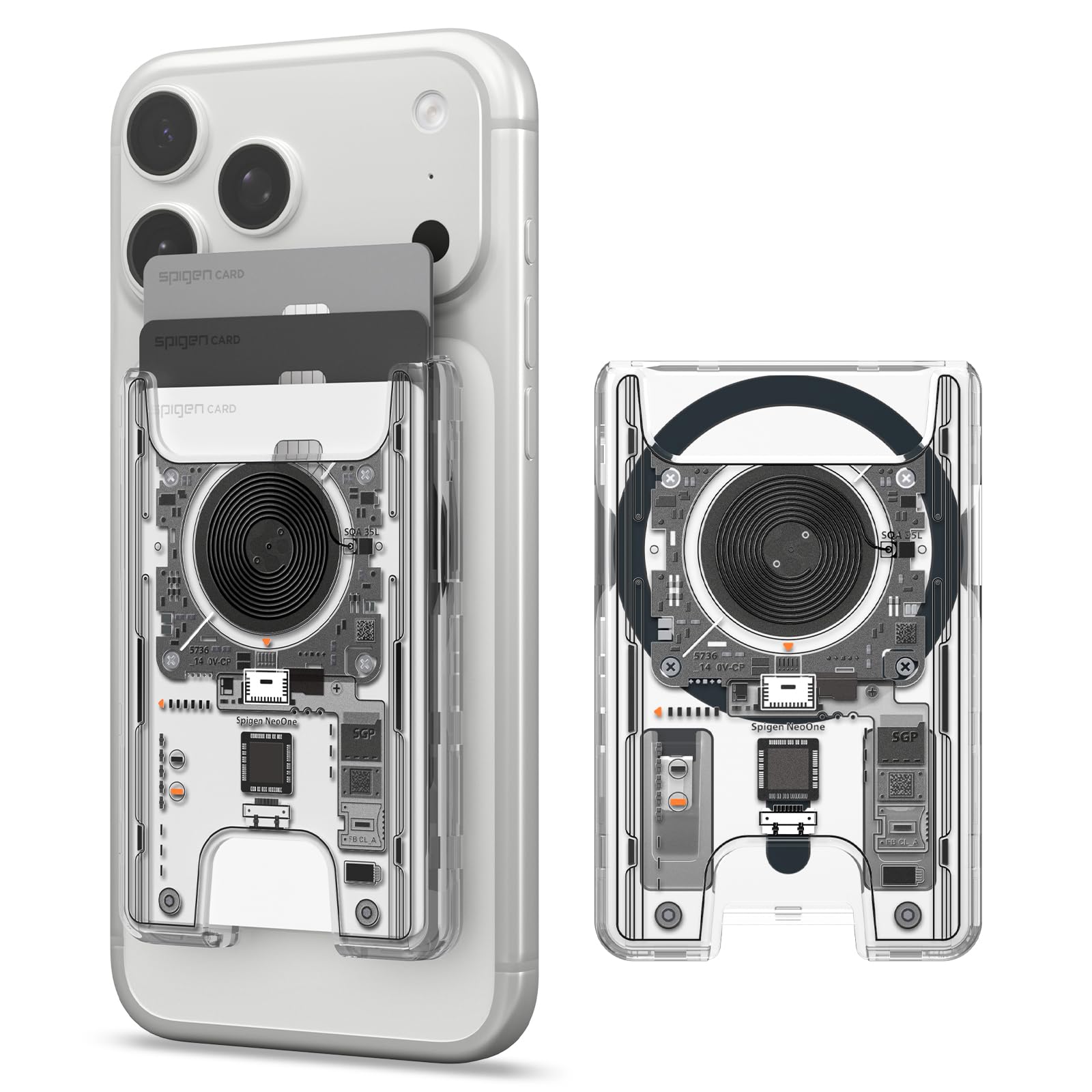 Spigen Ultra Hybrid Neo One MagFit 3-Card Wallet
