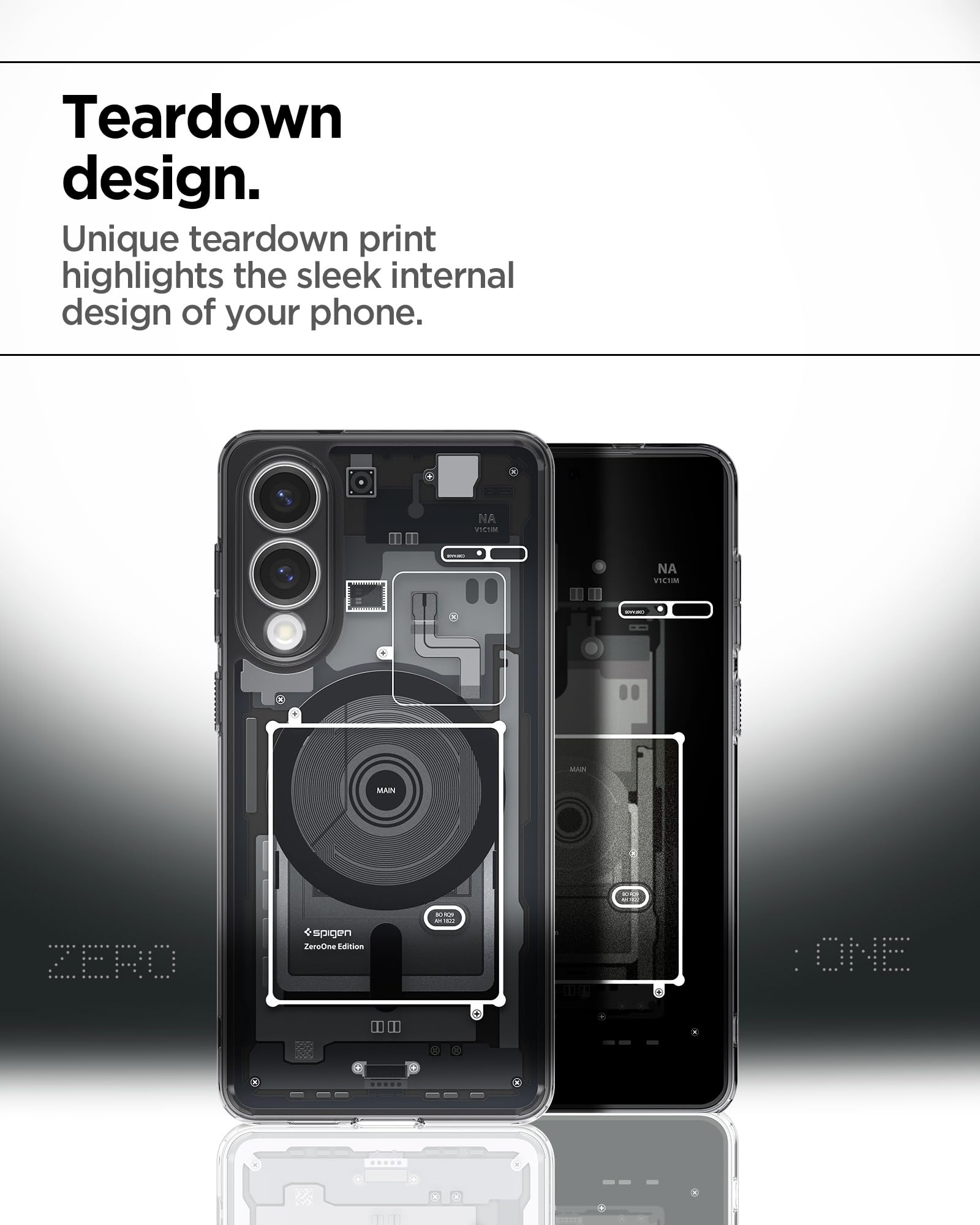 Spigen Galaxy S25 Edge Case - Ultra Hybrid MagFit - Zero One Black - image 4