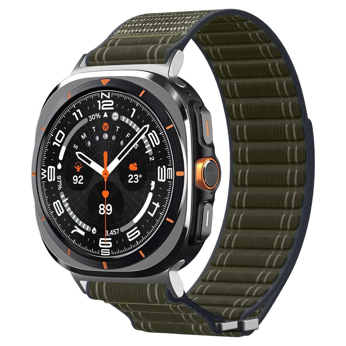 Spigen Galaxy Watch Ultra 2 & Ultra 47mm Band - WBF0 - Green - image 1