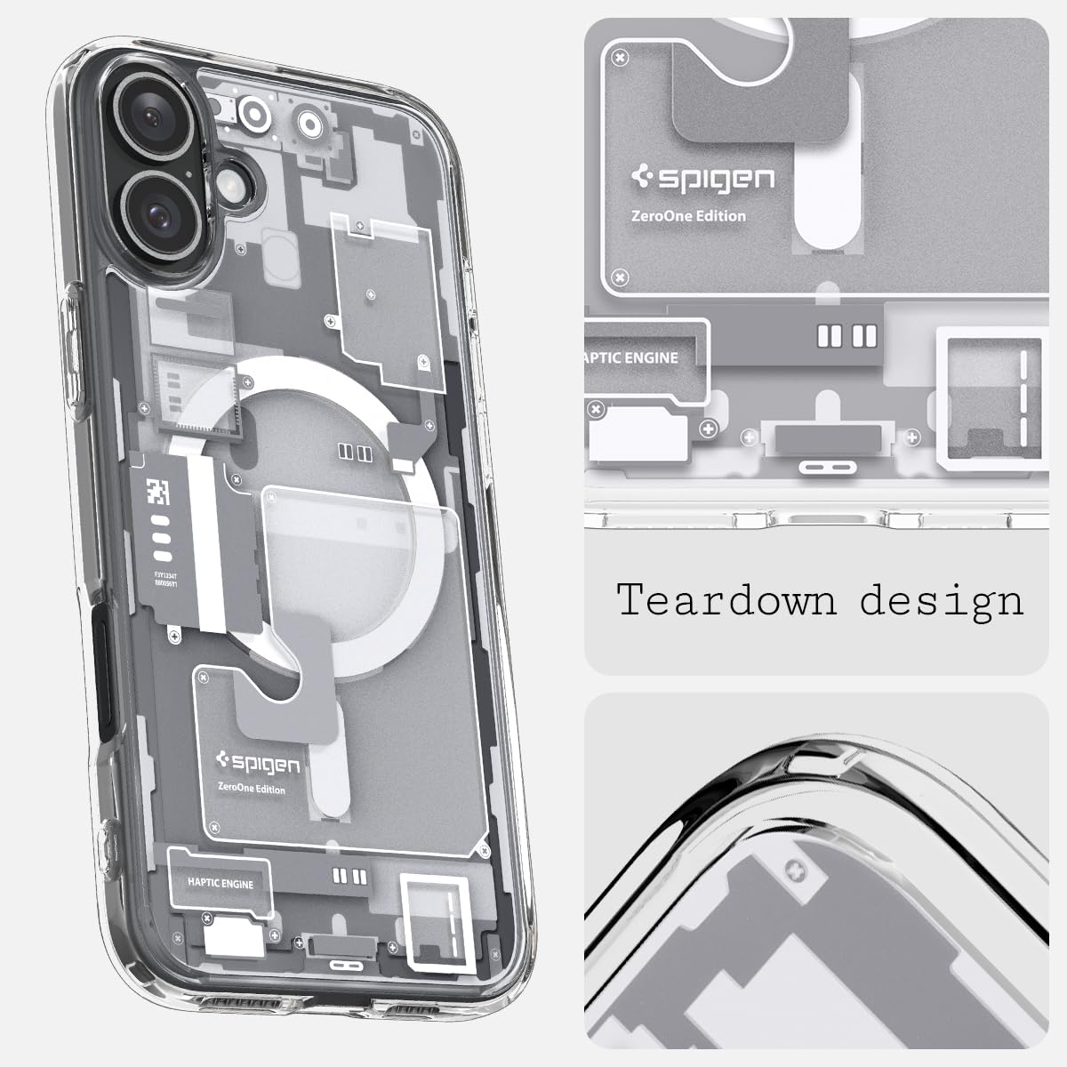 Spigen iPhone 16 Plus Case – Ultra Hybrid Zero One (MagFit) – detail image 9