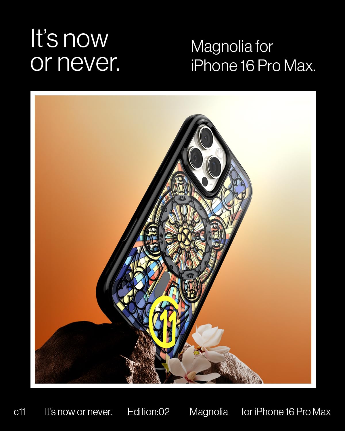 Spigen iPhone 16 Pro Max Case – Ultra Hybrid (MagFit) – Magnolia – detail image 1