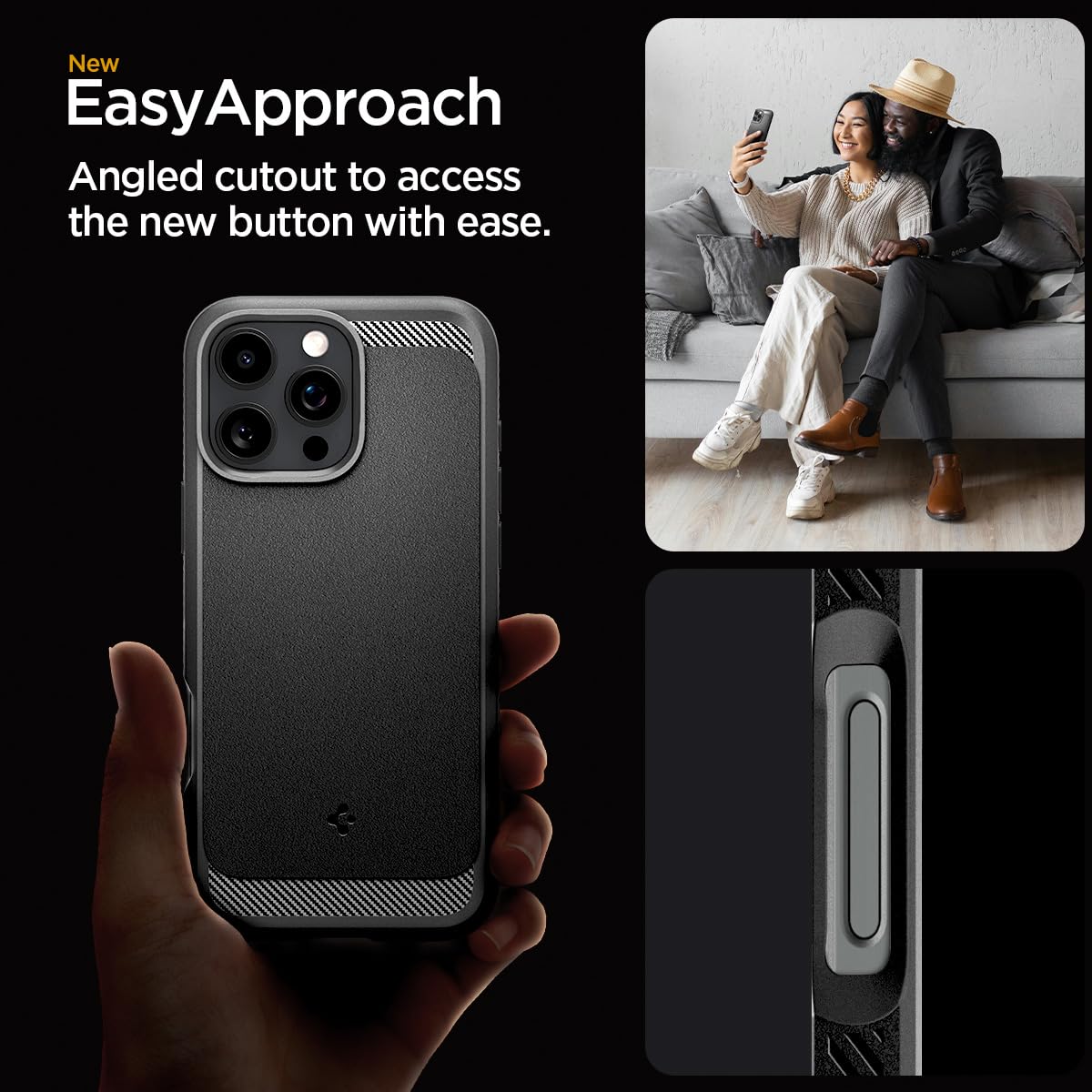 Spigen iPhone 16 Pro Max Case – Rugged Armor (MagFit) - Amazon US image 7