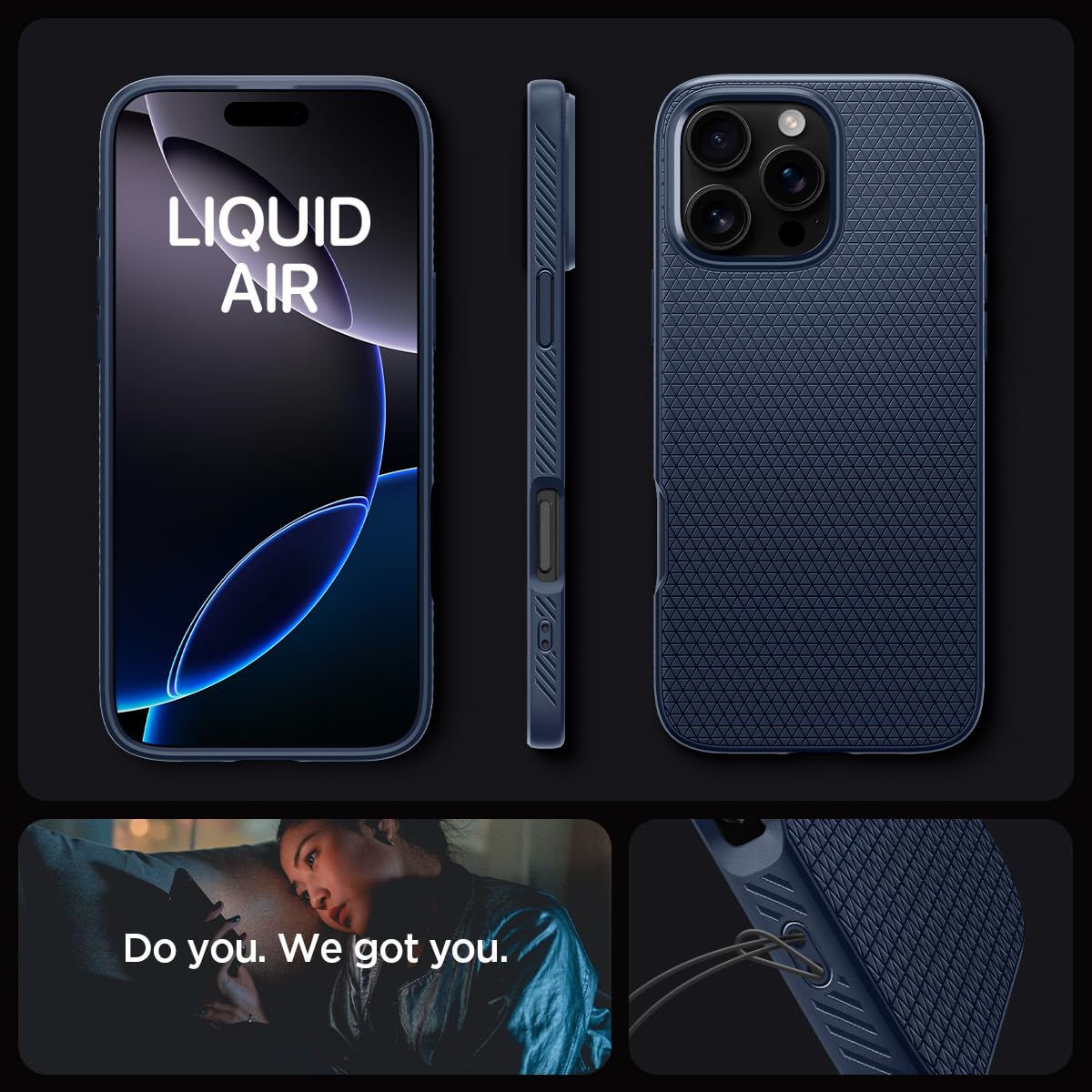 Spigen iPhone 16 Pro Max Case – Liquid Air – detail image 14
