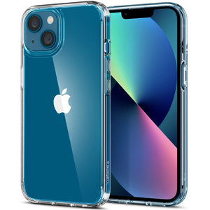 Spigen iPhone 13 Case Ultra Hybrid - Crystal Clear - ACS03522 - image 1