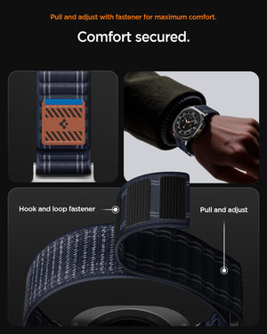Spigen Galaxy Watch Ultra 2 & Ultra 47mm Band - WBF0 - Navy - image 6