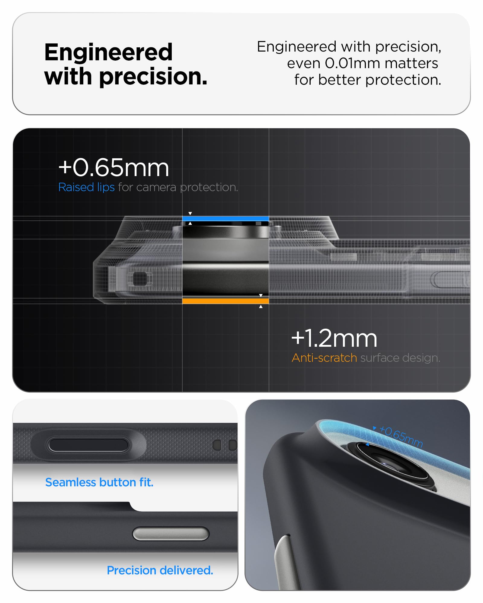 Spigen iPhone Air Case – Nano Pop (MagFit) - Black Sesame