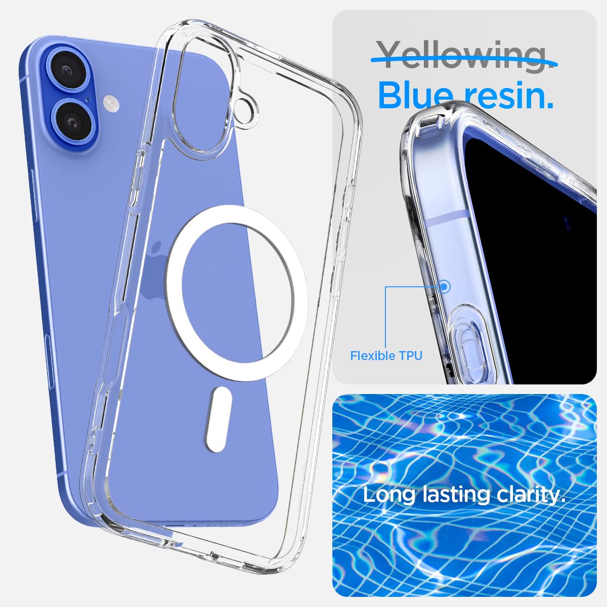 Spigen iPhone 16 Plus Case – Ultra Hybrid (MagFit) – detail image 5