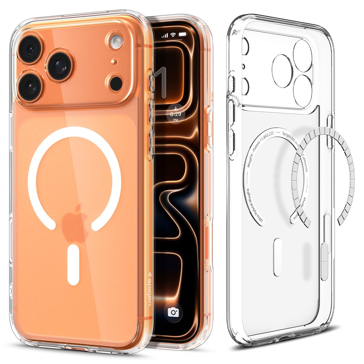 Spigen iPhone 17 Pro Max Case - Ultra Hybrid (MagFit) - Frost White