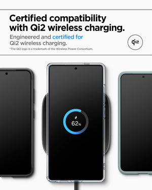 Spigen Galaxy S25 Case - Ultra Hybrid MagFit - Frost Black - image 3
