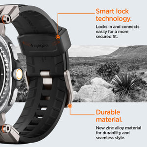 Spigen Galaxy Watch 8 Band - DuraPro Armor - Black - image 6