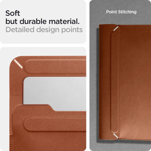 Spigen Valentinus 16-Inch Laptop Sleeve - Classic Brown - image 3
