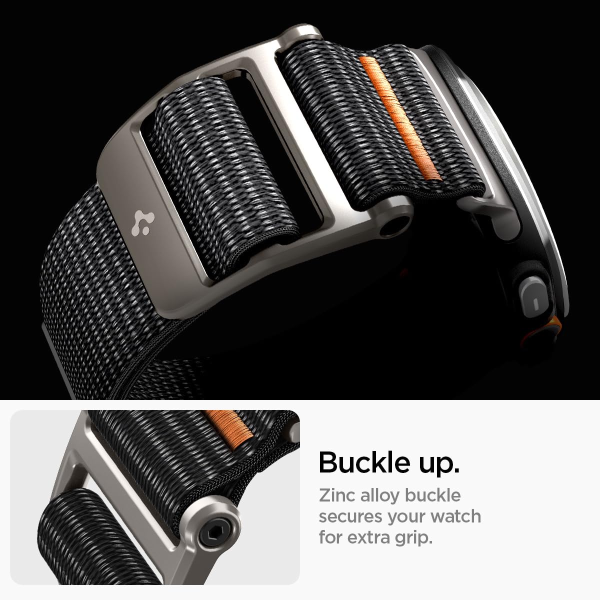 Spigen Galaxy Watch Ultra 2 & Ultra 47mm Band - DuraPro Flex - Black - image 6