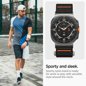Spigen Galaxy Watch Ultra 2 & Ultra 47mm Band - DuraPro Flex - Black - image 3
