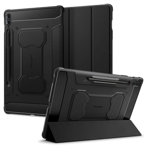 Spigen Galaxy Tab S10 Plus / S9 Plus Case - Rugged Armor Pro - Black - image 1
