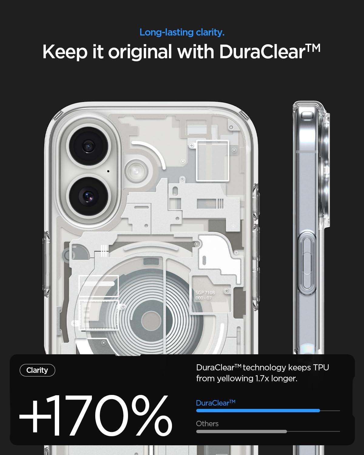 Spigen iPhone 17 Case – Ultra Hybrid Zero One (MagFit) - Zero One Natural Titanium - image 3