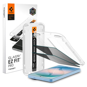Spigen Galaxy S26 Plus Privacy Screen Protector - AluminaCore Glas.tR EZ Fit (2 Pack) - Privacy - AGL11081 - image 1