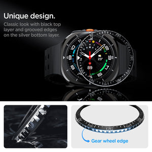 Spigen Galaxy Watch Ultra 47mm Bezel Ring - Bezel Tune - Black - ACS08428 - image 3