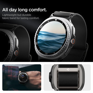 Spigen Galaxy Watch 9 Band - Lite Fit - Black Lite Fit - image 5
