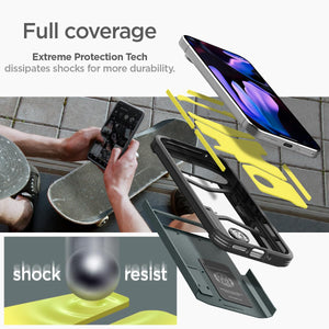Spigen Tough Armor Google Pixel 9 Pro XL Kickstand Phone Case - Abyss Green - image 3