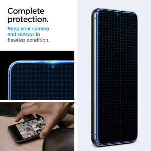 Spigen Galaxy S23 Screen Protector - Glas.tR EZ Fit Tempered Glass (2 Pack) - Clear - image 5