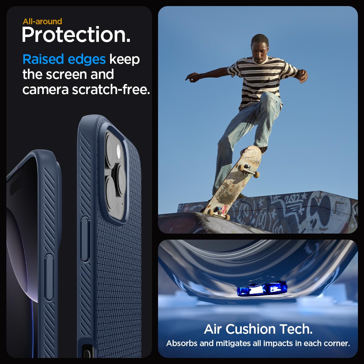 Spigen iPhone 16 Pro Case – Liquid Air – detail image 13