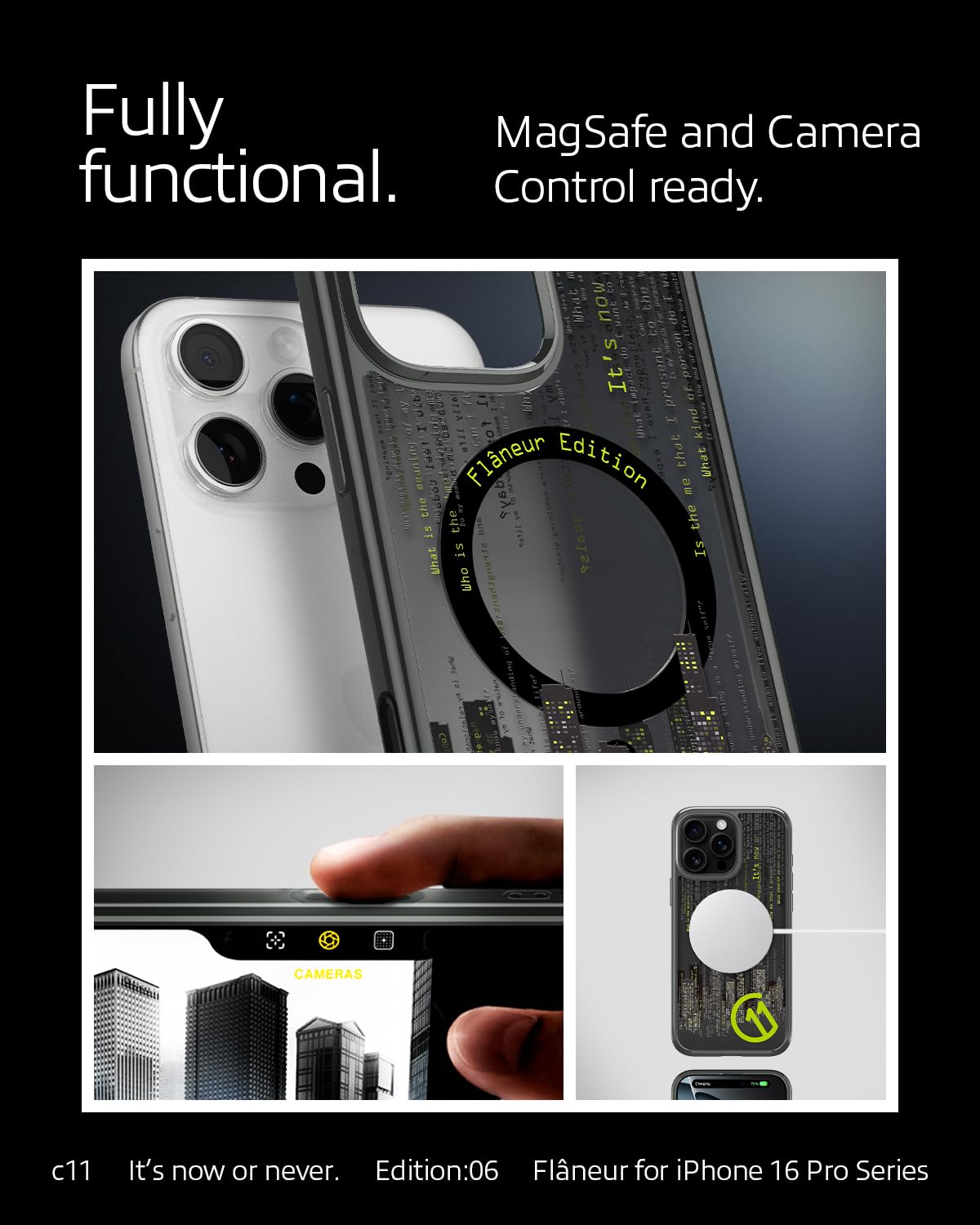 Spigen iPhone 16 Pro Max Case – Ultra Hybrid (MagFit) – Flaneur – detail image 5