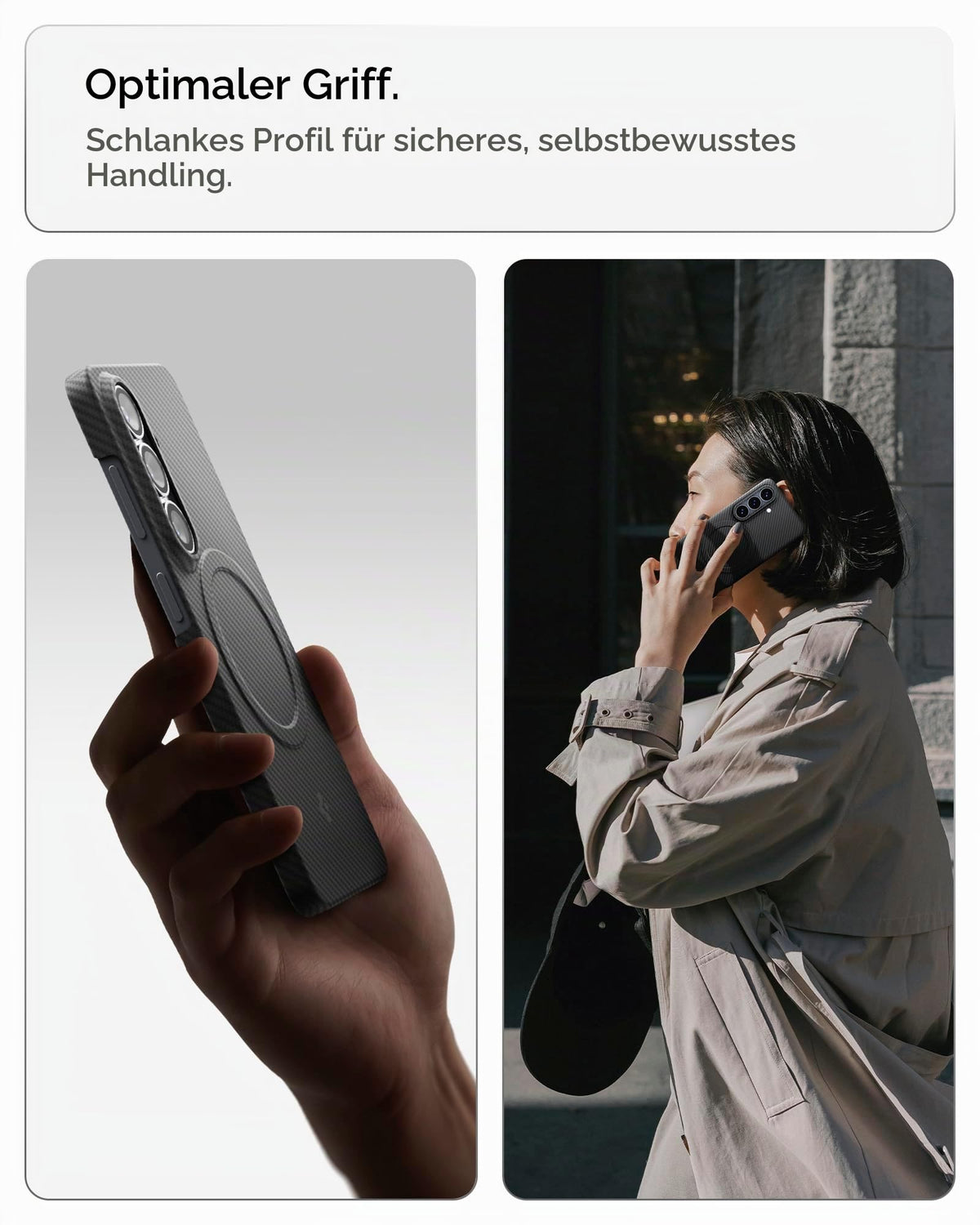 Spigen Galaxy S26 Plus Air Skin Aramid MagFit case details