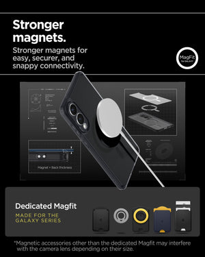 Spigen Galaxy S25 Edge Case - Ultra Hybrid MagFit - Frost Black - image 6
