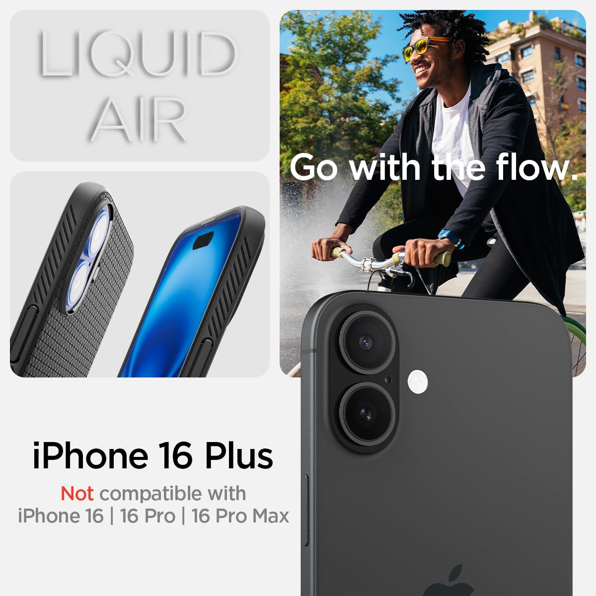 Spigen iPhone 16 Plus Case – Liquid Air - Amazon restore image 2