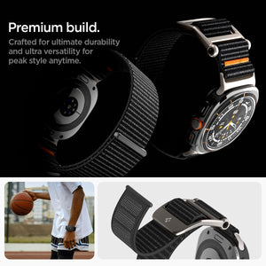 Spigen Galaxy Watch Ultra 2 & Ultra 47mm Band - DuraPro Flex - Black - image 7