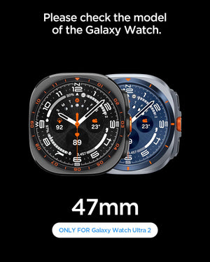 Spigen Galaxy Watch Ultra 2 47mm Case - Rugged Armor - Matte Black - image 2