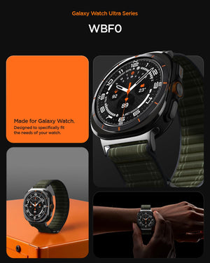 Spigen Galaxy Watch Ultra 2 & Ultra 47mm Band - WBF0 - Green - image 3