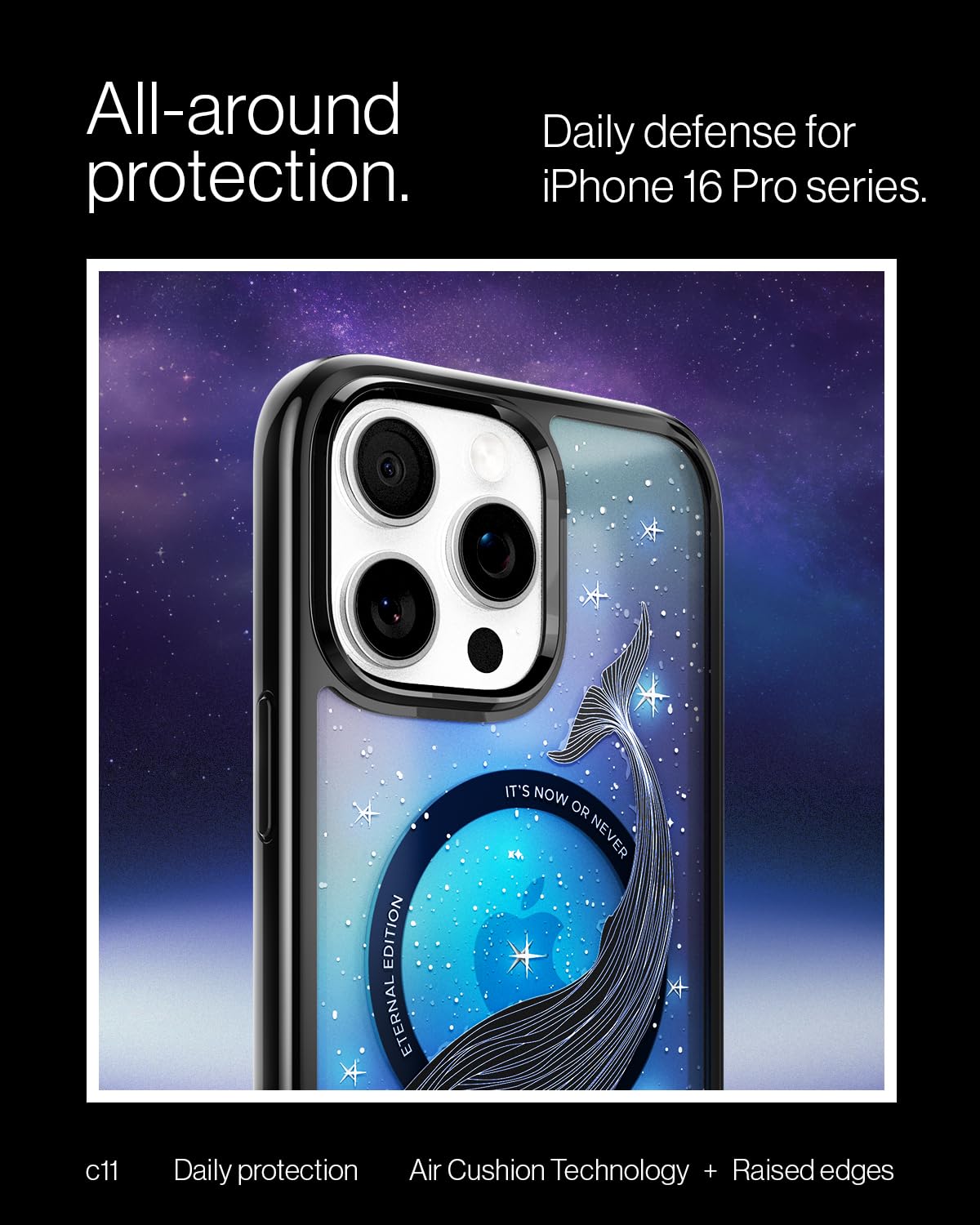 Spigen iPhone 16 Pro Case – Ultra Hybrid (MagFit) – Eternal – detail image 4