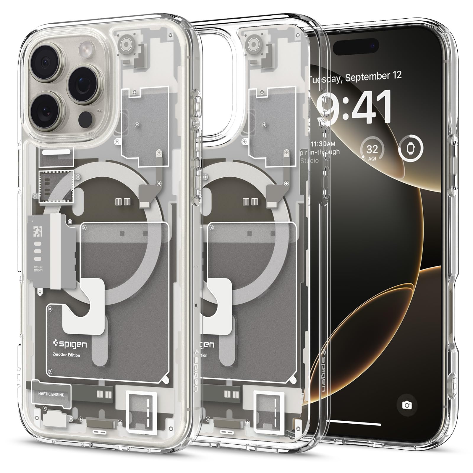 Spigen iPhone 16 Pro Max Case – Ultra Hybrid Zero One (MagFit) - Amazon US image 1