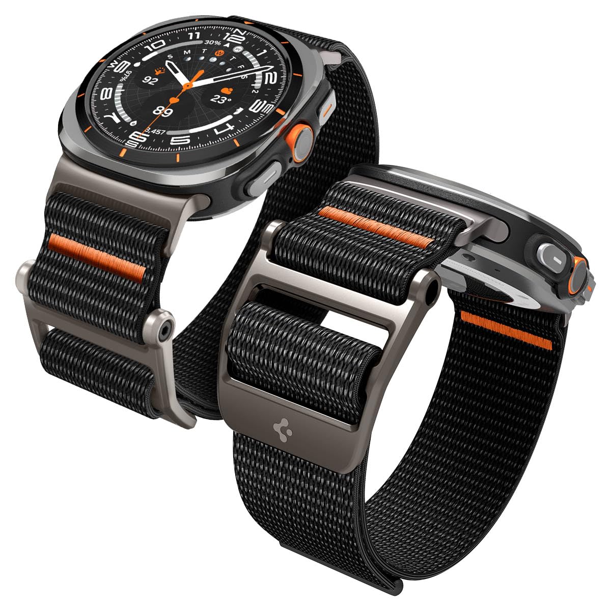 Spigen Galaxy Watch Ultra 2 & Ultra 47mm Band - DuraPro Flex - Black - image 1