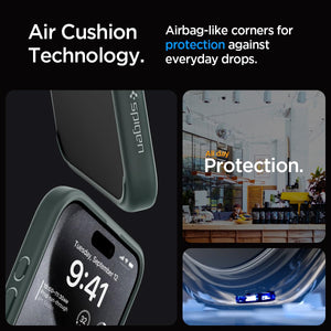 Spigen Ultra Hybrid case for iPhone 15 Pro Max in Frost Green – detail image 3