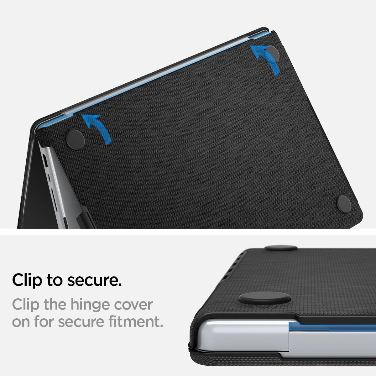 Spigen MacBook Pro 16-inch Urban Fit case - Black - ACS04211 - image 8
