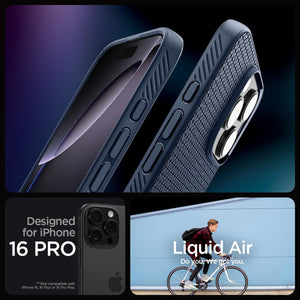 Spigen iPhone 16 Pro Case – Liquid Air – detail image 9