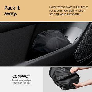 Spigen CryoShade Car Sunshade for Rivian R1T and R1S - Silver - image 6