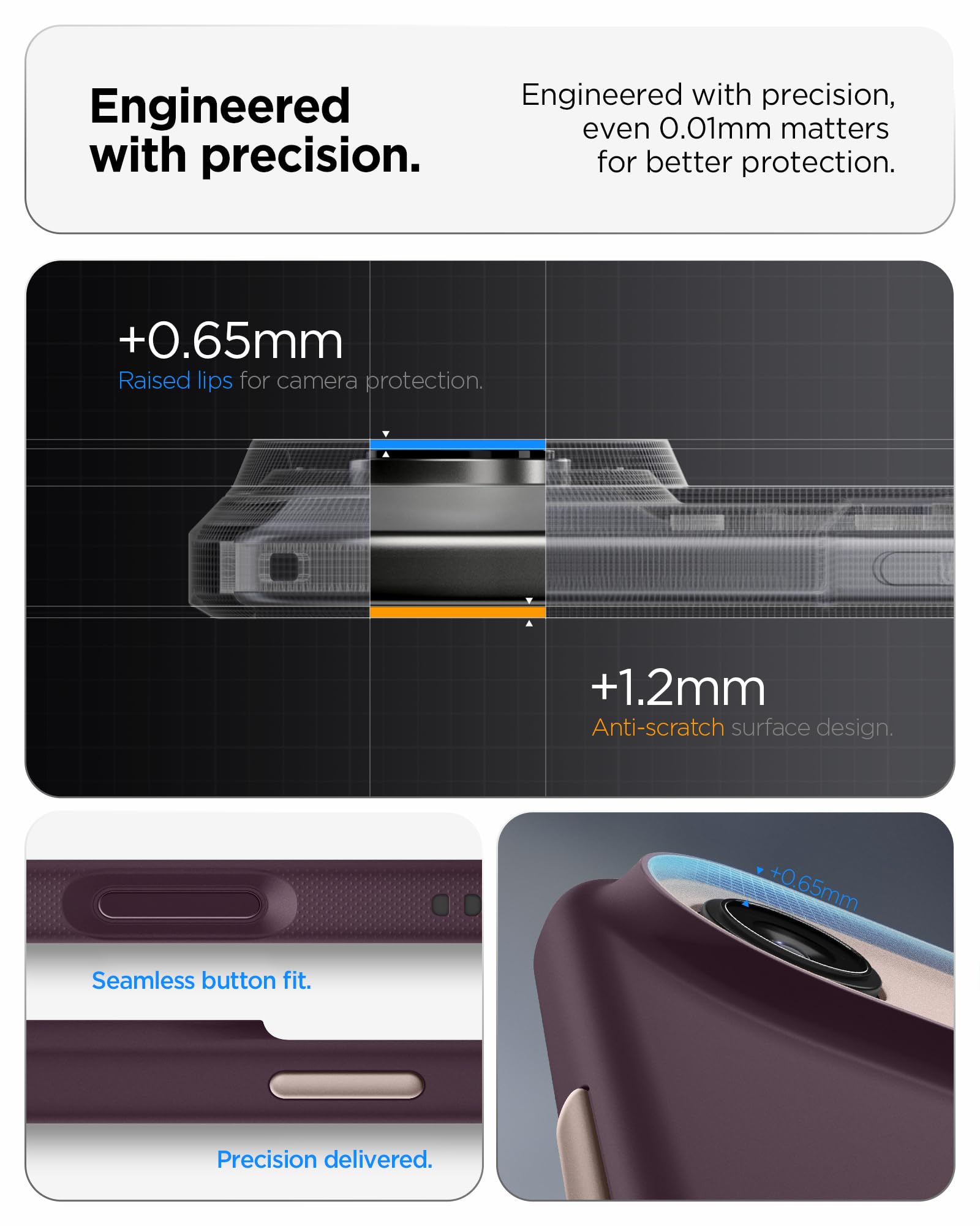 Spigen iPhone Air Case – Nano Pop (MagFit) - Burgundy Bean