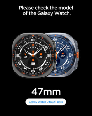 Spigen Galaxy Watch Ultra 2 & Ultra 47mm Band - Athlex Air - Active Black Gray - image 2