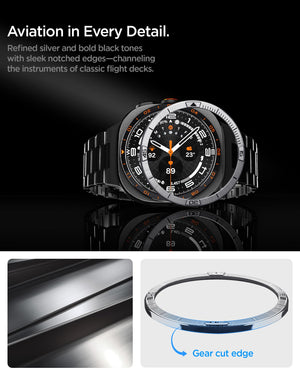 Spigen Galaxy Watch Ultra 2 47mm Bezel Ring - Bezel Tune - Silver - image 3
