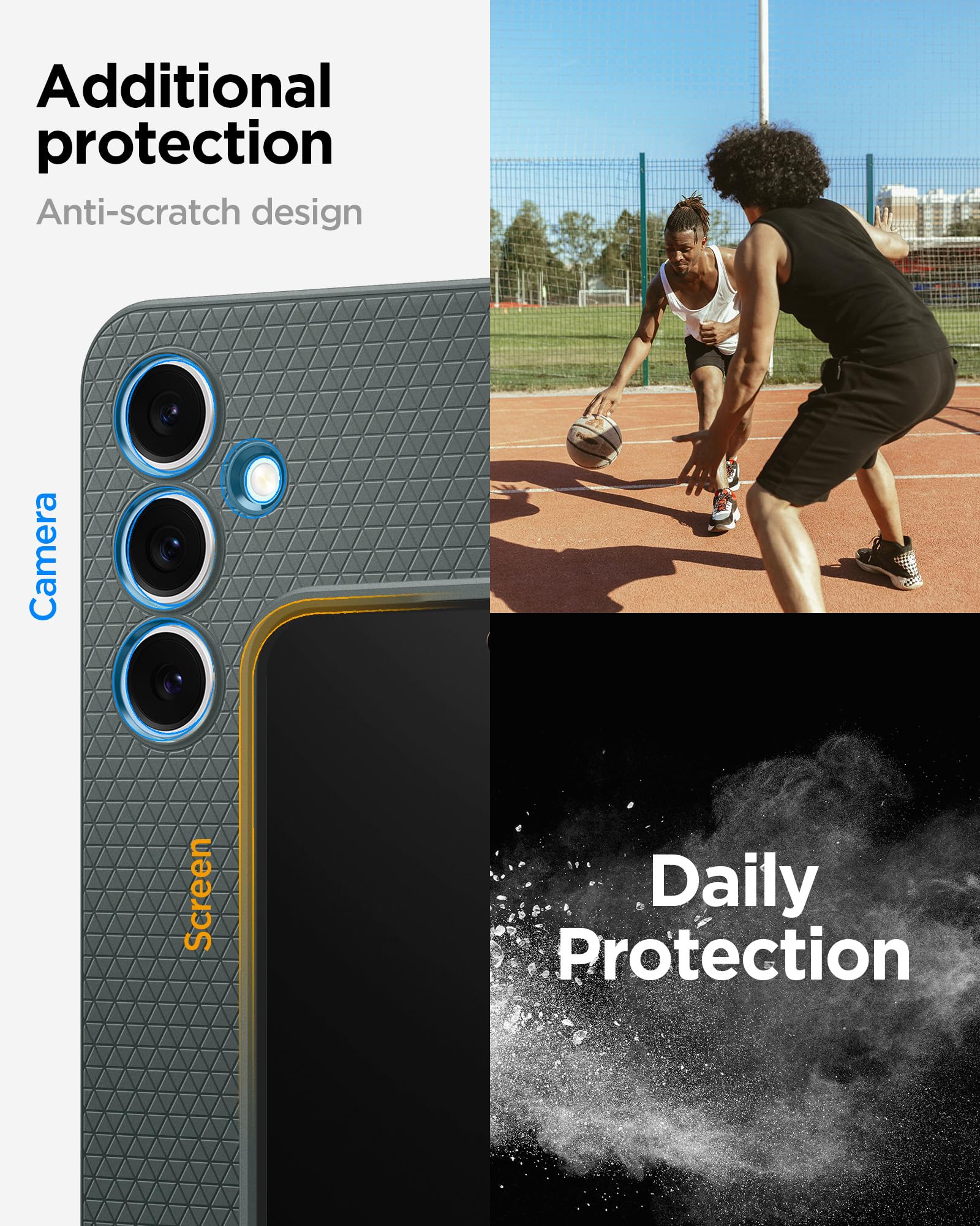 Spigen Galaxy S24 FE Case - Liquid Air - Abyss Green – image 6