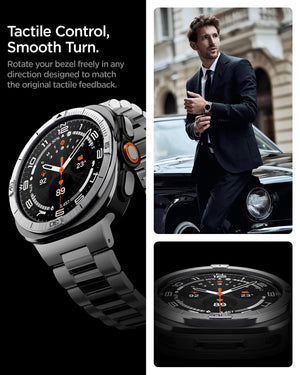 Spigen Galaxy Watch Ultra 2 47mm Bezel Ring - Bezel Tune - Silver - image 5